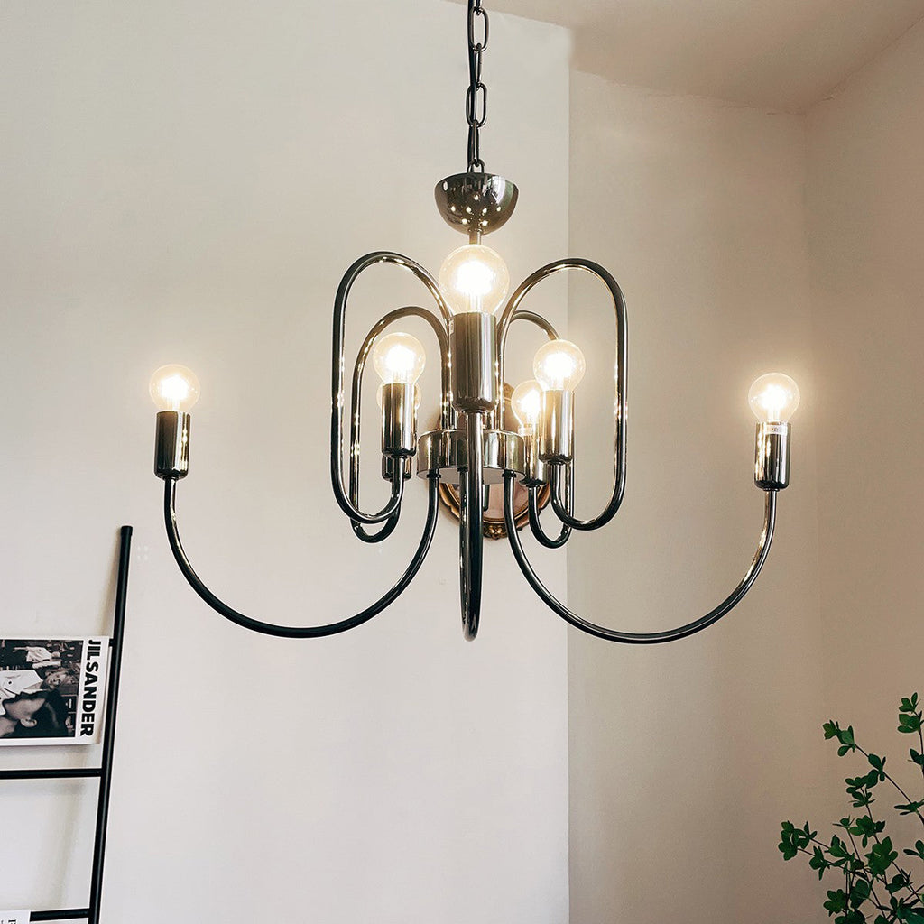 Ombre Elegance Lustre en Métal Style Industriel Vintage - Neutralighting