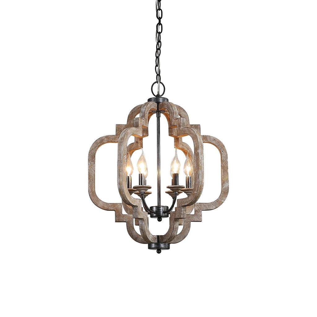 Polar Lampe Suspension en Bois et Métal Style Luxueux Postmoderne - Neutralighting