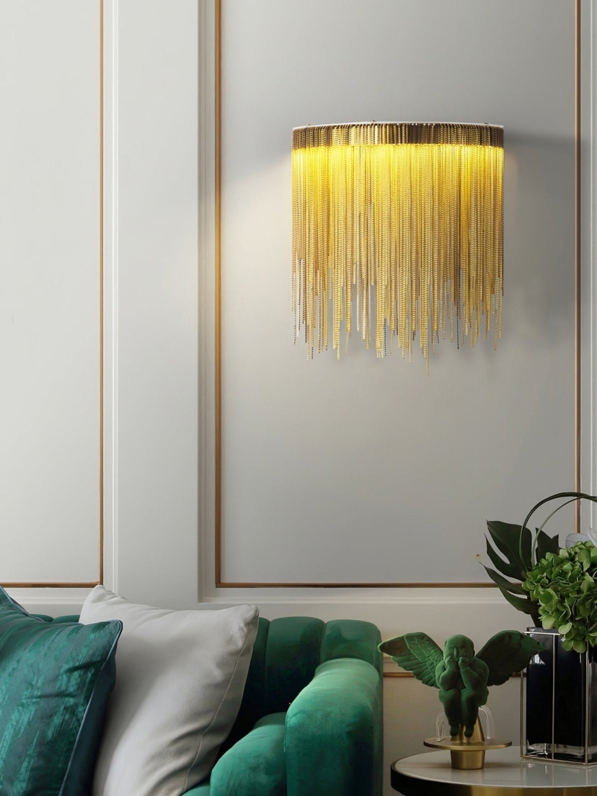 Cryste Applique Murale en Acier Élégante - Neutralighting