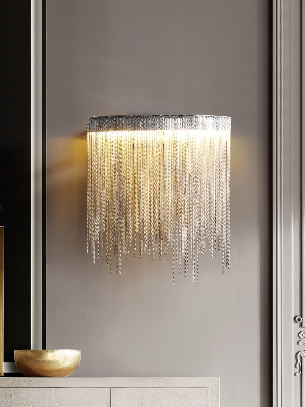 Cryste Applique Murale en Acier Élégante - Neutralighting
