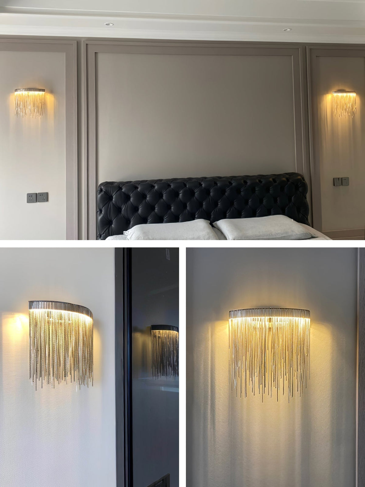 Cryste Applique Murale en Acier Élégante - Neutralighting