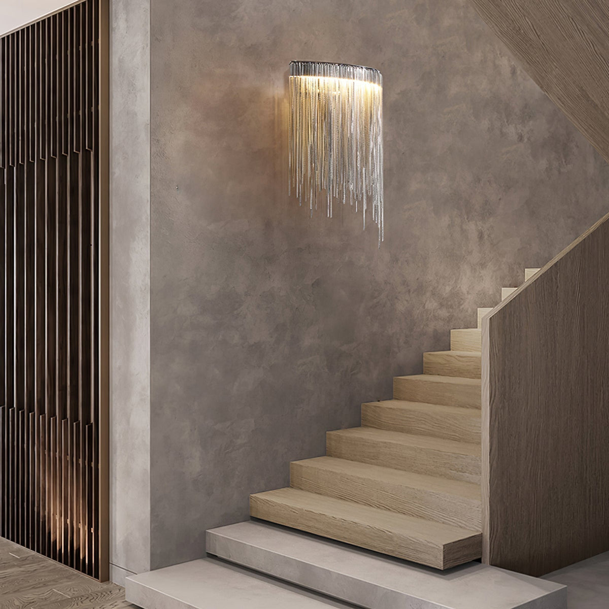 Cryste Applique Murale en Acier Élégante - Neutralighting