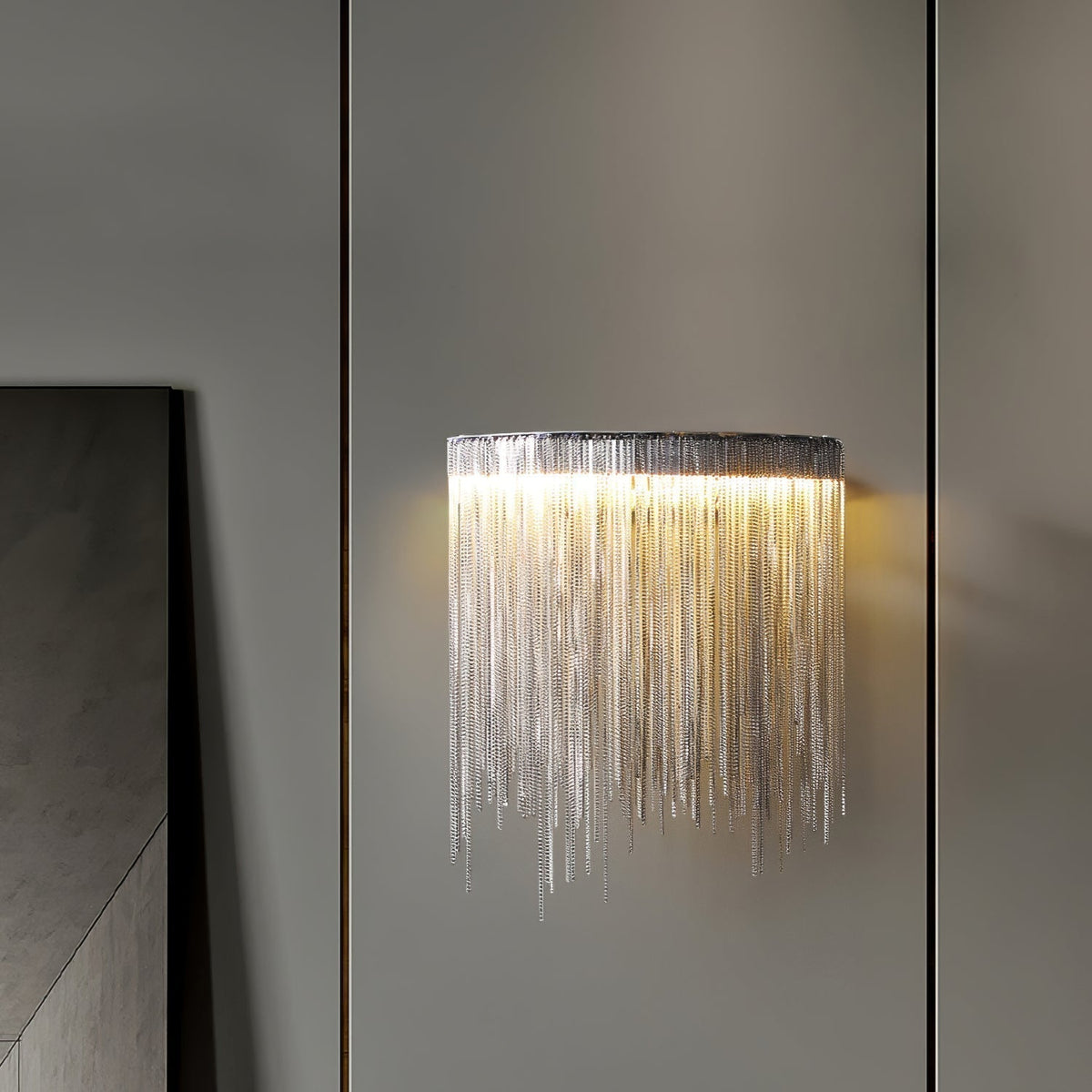 Cryste Applique Murale en Acier Élégante - Neutralighting
