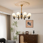Ordore Chandelier en Bois Vintage Traditionnel - Neutralighting