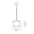 Caelina Lampe Pendante Disques en Verre Tourbillonnants - Neutralighting
