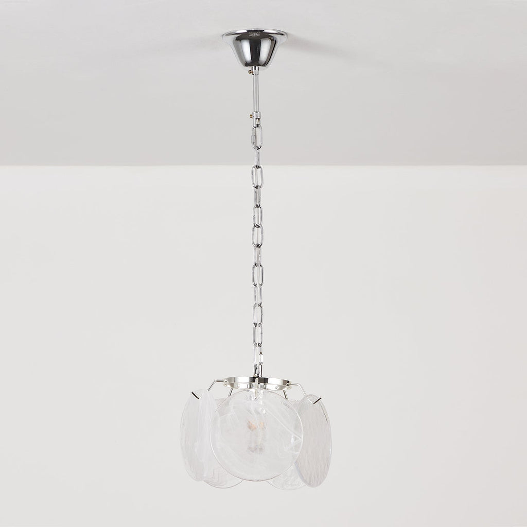 Caelina Lampe Pendante Disques en Verre Tourbillonnants - Neutralighting