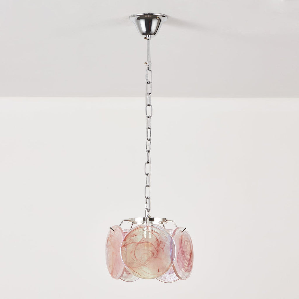 Caelina Lampe Pendante Disques en Verre Tourbillonnants - Neutralighting