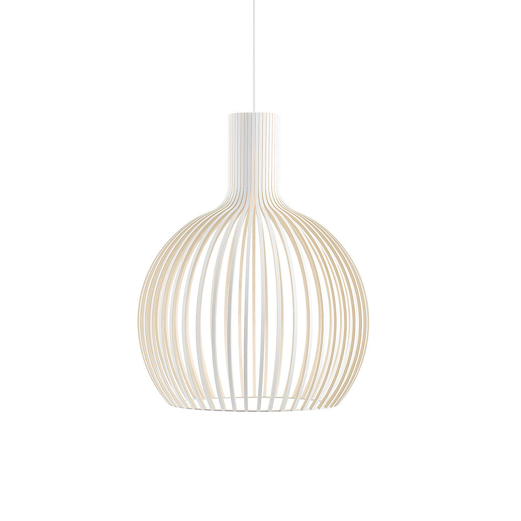 Cage Lampe Suspendue Sculpturale à Cadre Ouvert en Bouleau - Neutralighting