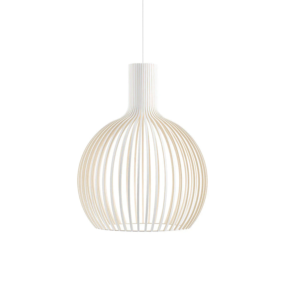 Inosa Suspension Design en Bois Sculpté Naturel Salle à Manger - Neutralighting