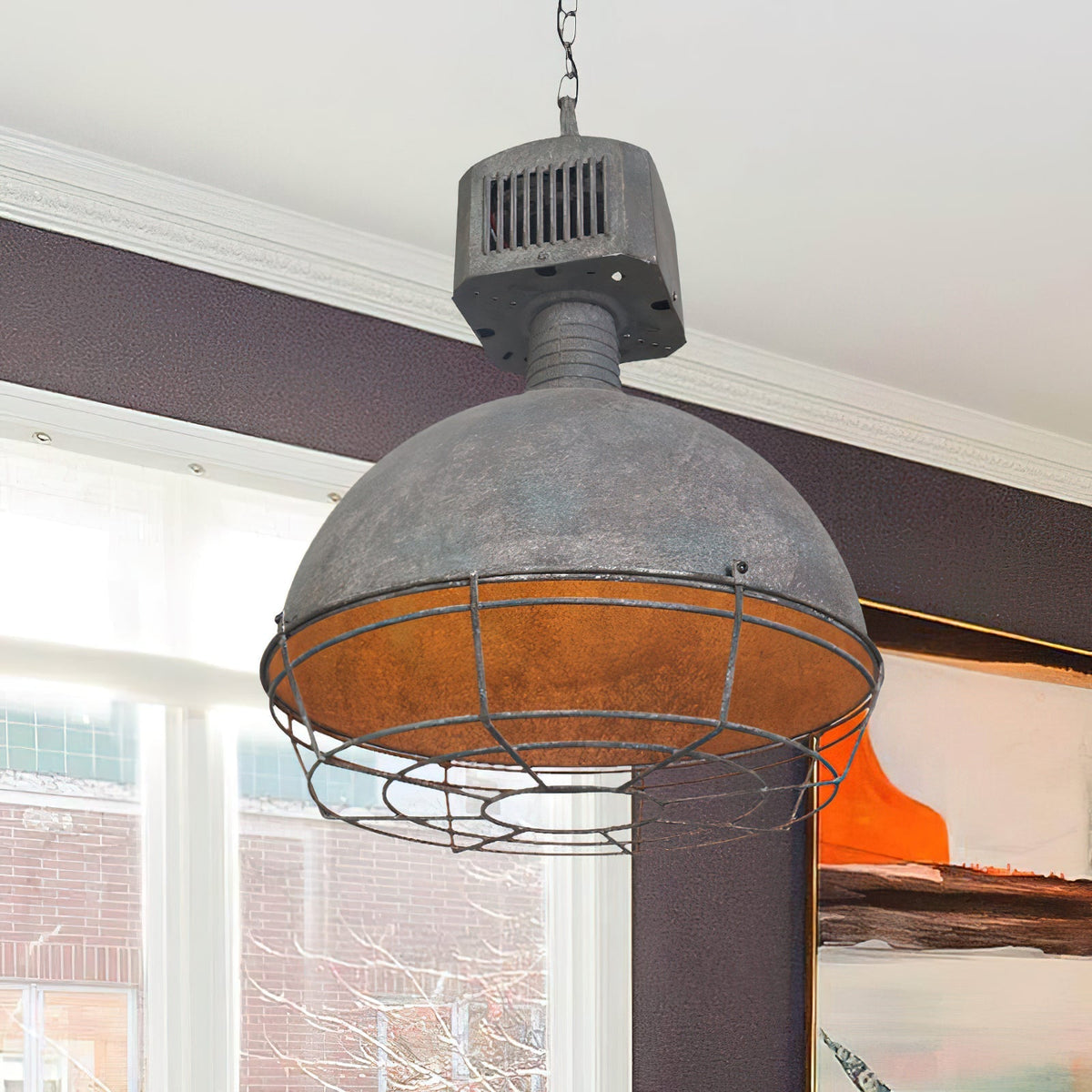 Urbanx Lampe Suspension en Métal Style Industriel Vintage - Neutralighting