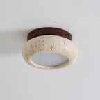 Astra Plafonnier Mini Donut en Travertin - Neutralighting