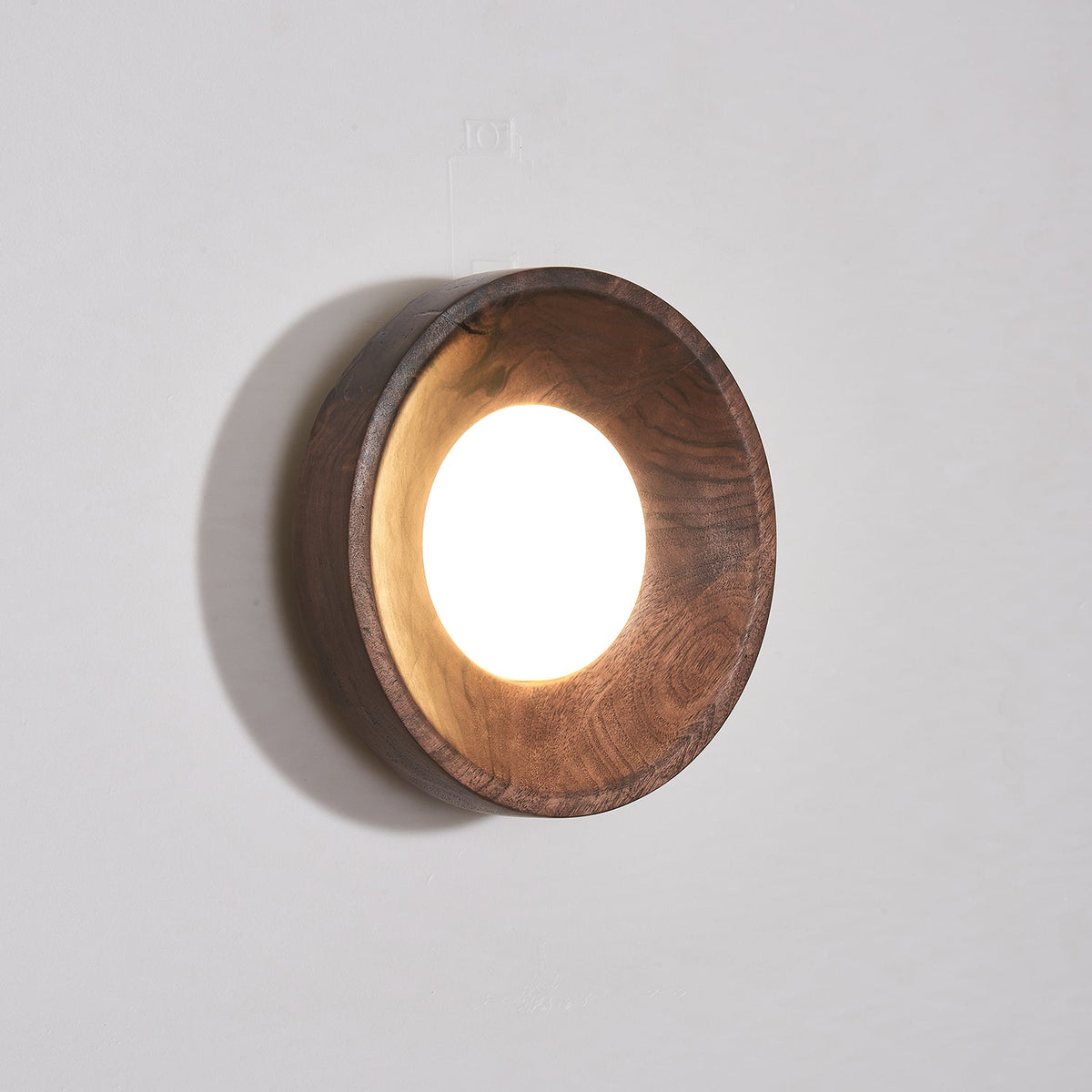 Lustra Lampe Murale Bois de Noyer Acrylique - Neutralighting
