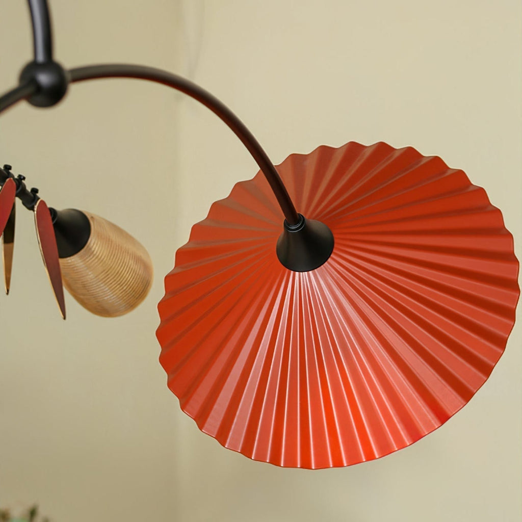 FloraCurv Lampe Pendante Artisanale en Verre - Neutralighting