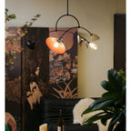 FloraCurv Lampe Pendante Artisanale en Verre - Neutralighting