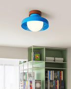 Solvane Plafonnier encastré bleu - Neutralighting