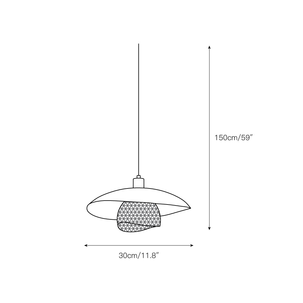 Floyd Lampe Suspendue en Métal Blanc Style Minimaliste Moderne Dynam - Neutralighting