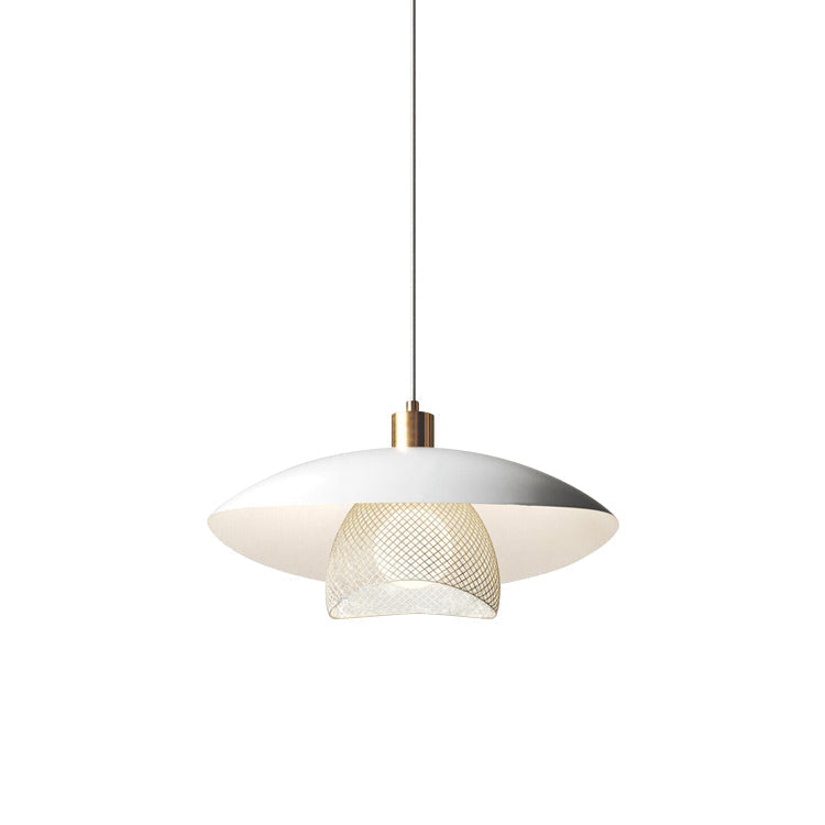 Floyd Lampe Suspendue en Métal Blanc Style Minimaliste Moderne Dynam - Neutralighting
