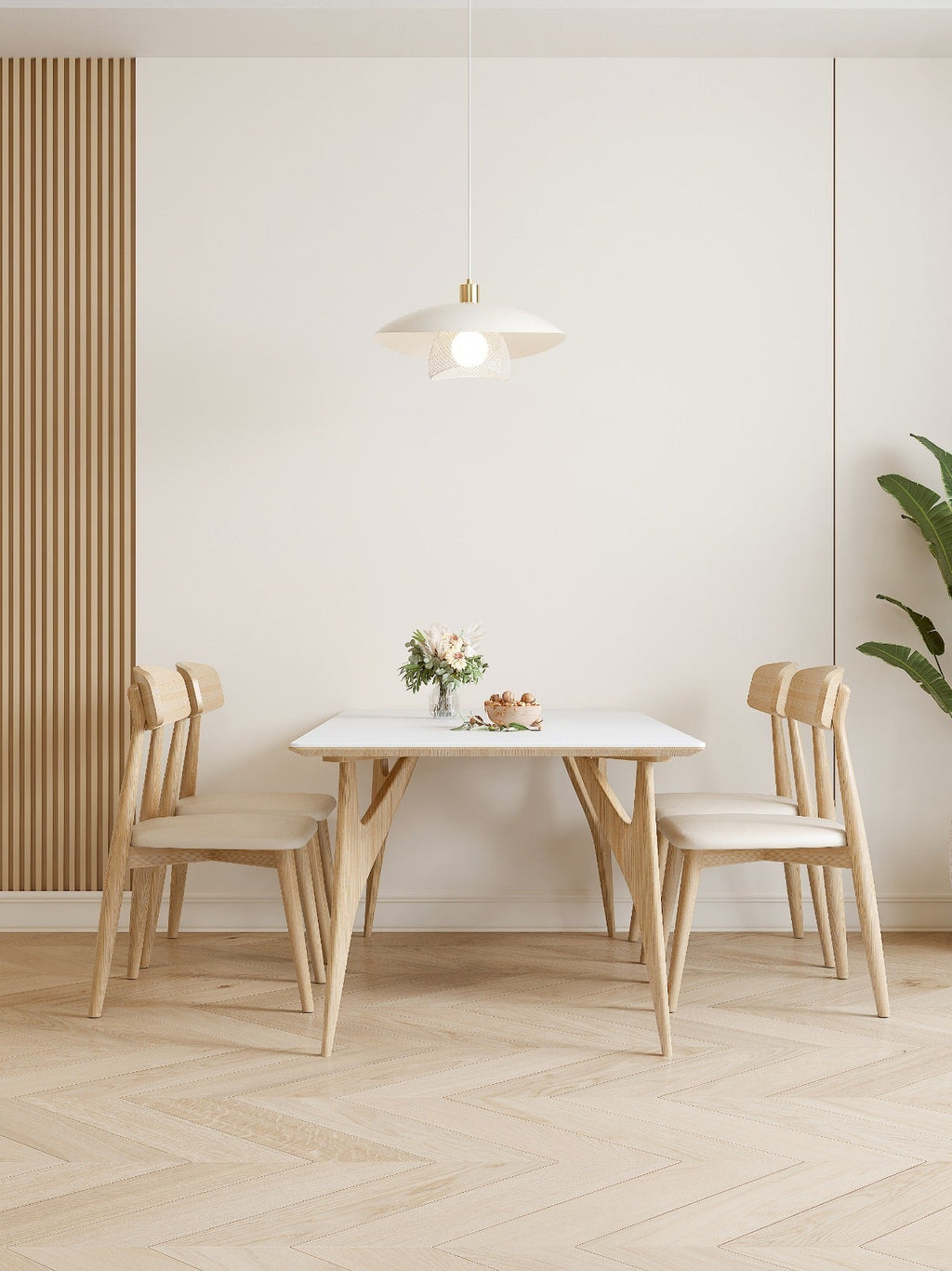 Floyd Lampe Suspendue en Métal Blanc Style Minimaliste Moderne Dynam - Neutralighting
