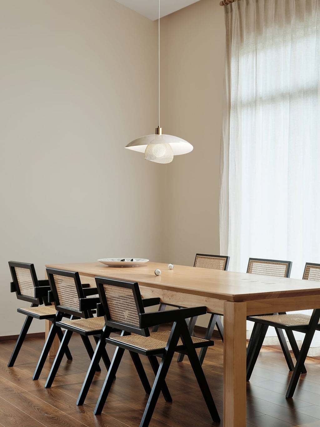 Floyd Lampe Suspendue en Métal Blanc Style Minimaliste Moderne Dynam - Neutralighting