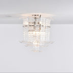 Aurora Lampe de Plafond en Verre de Murano Clair - Neutralighting