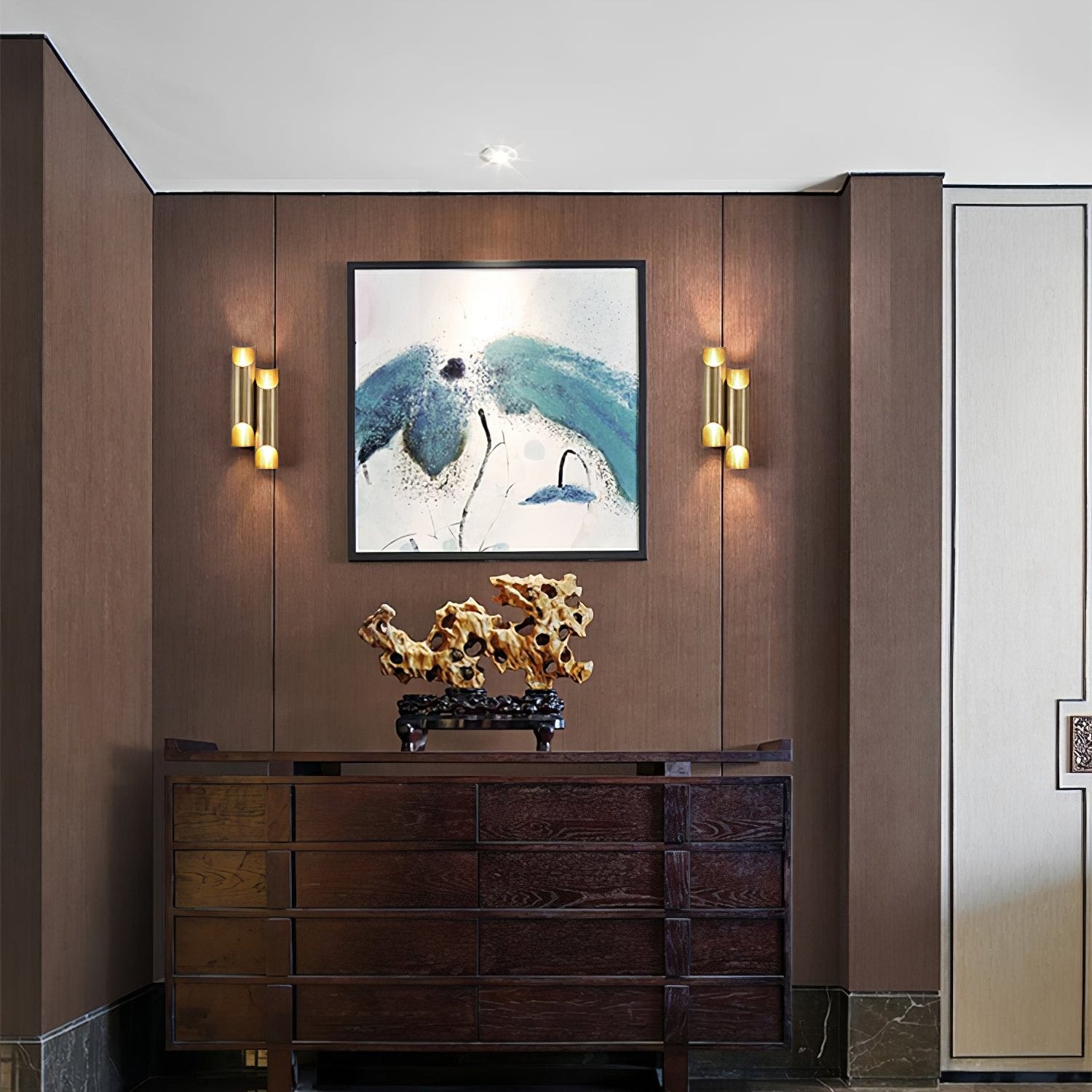 Zodoran Applique Murale Laiton Traditionnelle - Neutralighting