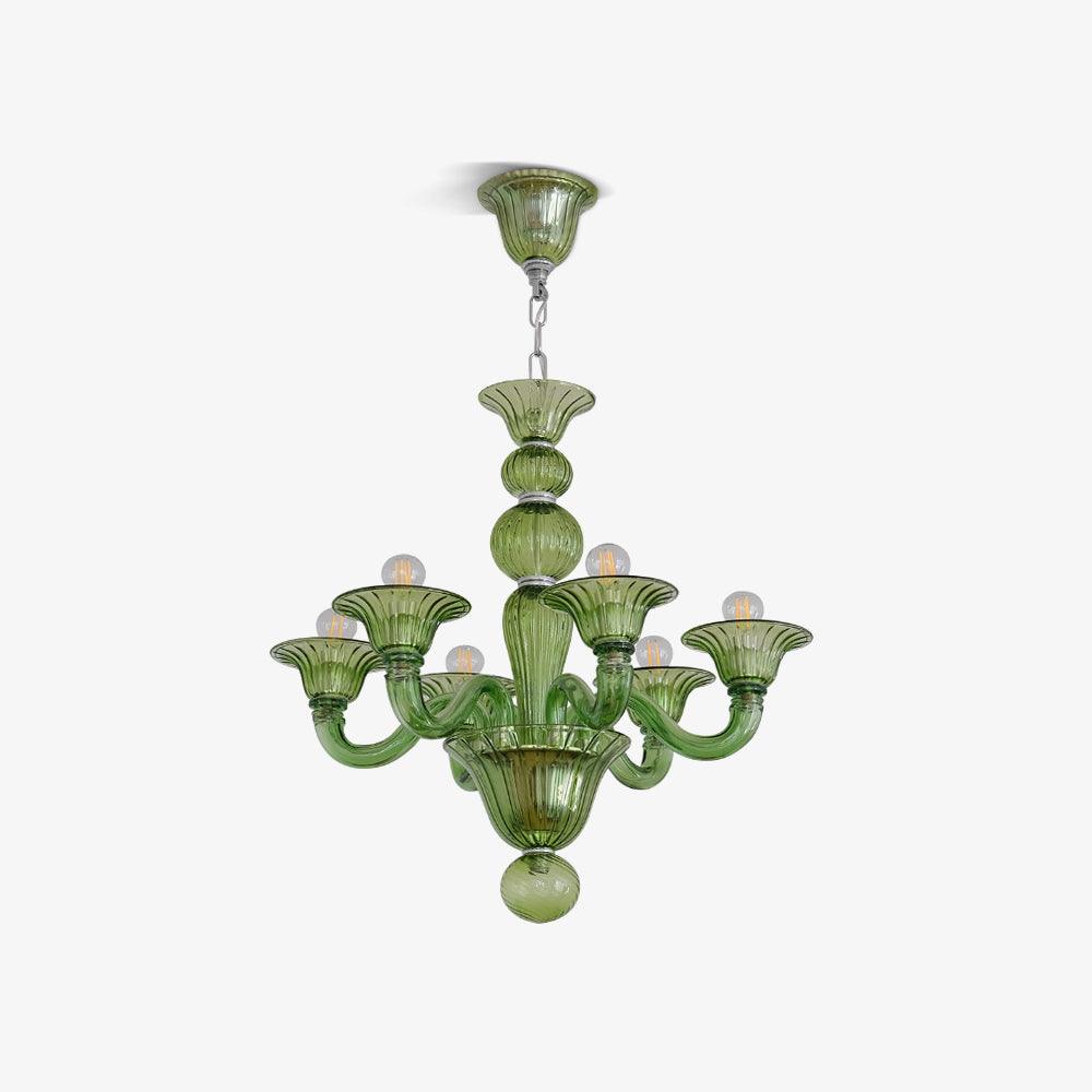 Aurora Chandelier Murano Glass Exotic - Neutralighting