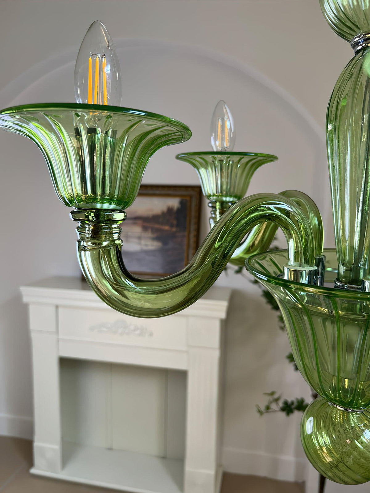 Aurora Chandelier Murano Glass Exotic - Neutralighting