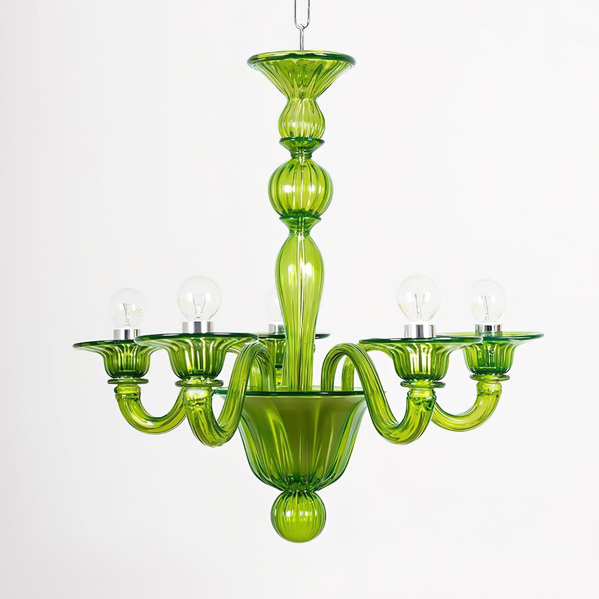 Aurora Chandelier Murano Glass Exotic - Neutralighting