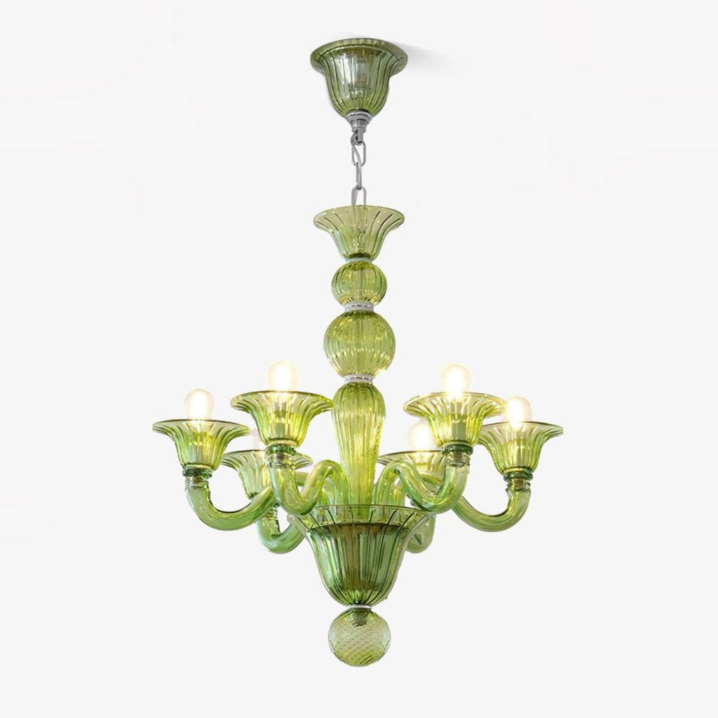 Aurora Chandelier Murano Glass Exotic - Neutralighting