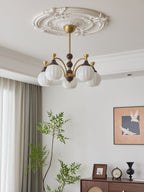 Illoros Chandelier en Bois Élégance Traditionnelle - Neutralighting