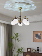 Illoros Chandelier en Bois Élégance Traditionnelle - Neutralighting