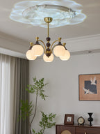Illoros Chandelier en Bois Élégance Traditionnelle - Neutralighting