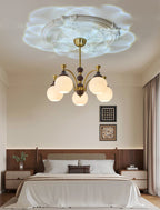 Illoros Chandelier en Bois Élégance Traditionnelle - Neutralighting