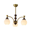 Illoros Chandelier en Bois Élégance Traditionnelle - Neutralighting