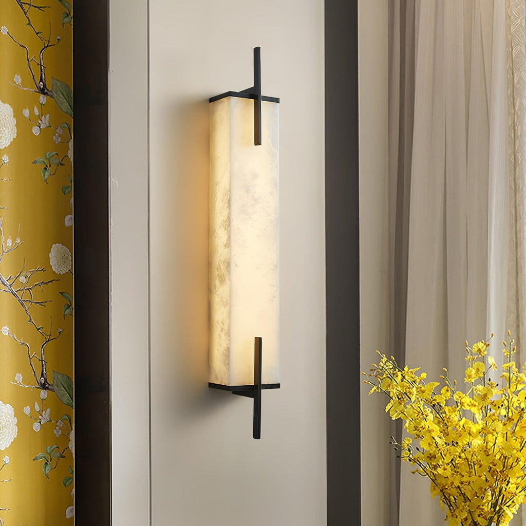Aurcarir Applique Murale Rectangulaire en Albâtre - Neutralighting