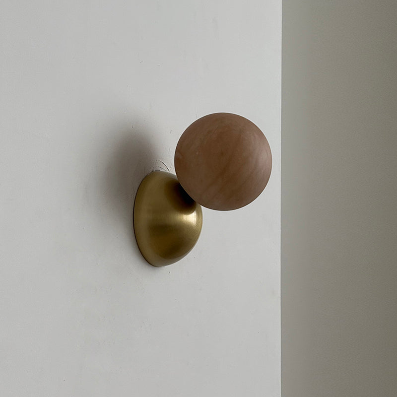 Arca Lampe Murale en Marbre et Métal Style Minimaliste Moderne Eclipse - Neutralighting