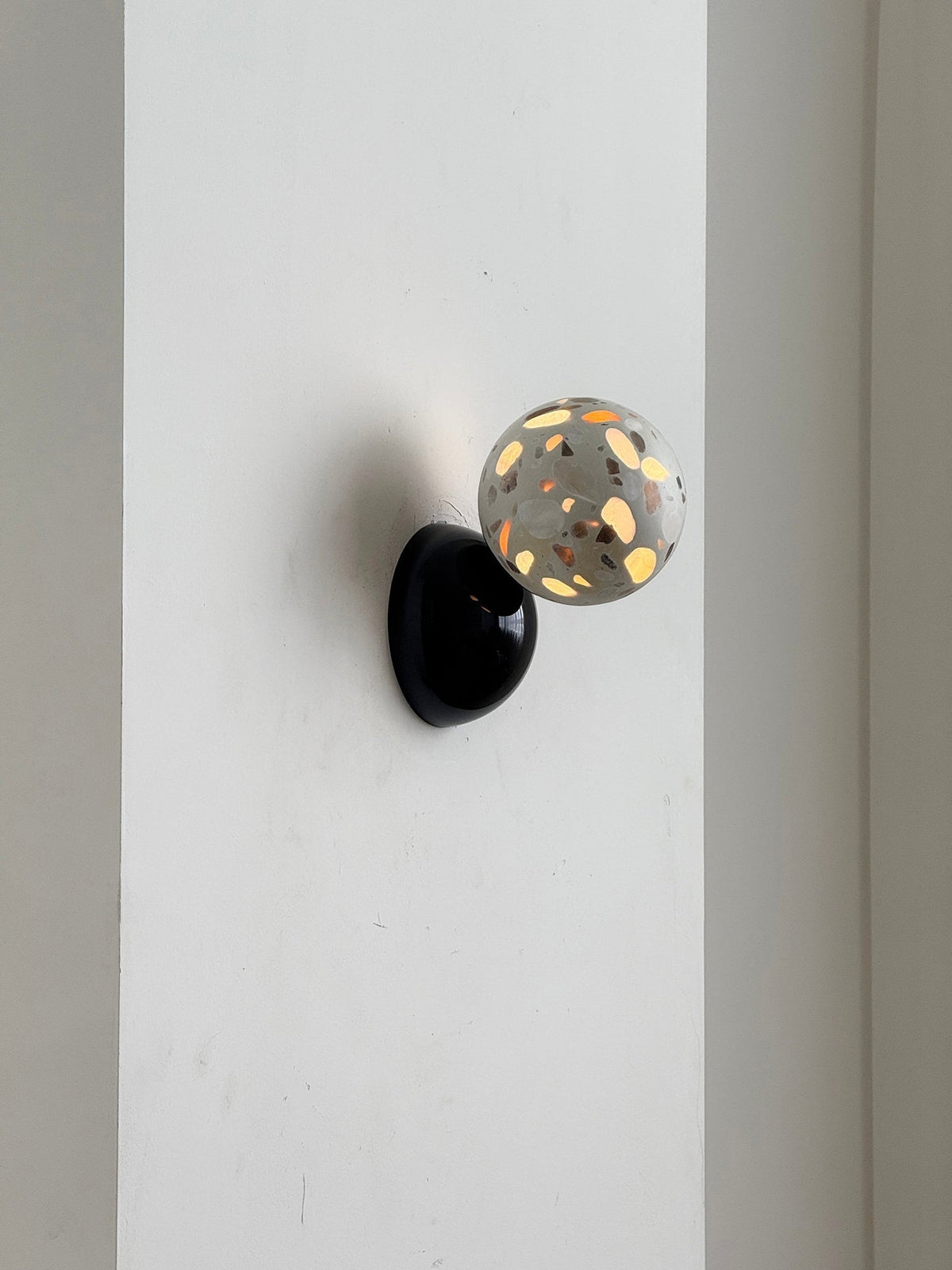 Arca Lampe Murale en Marbre et Métal Style Minimaliste Moderne Eclipse - Neutralighting