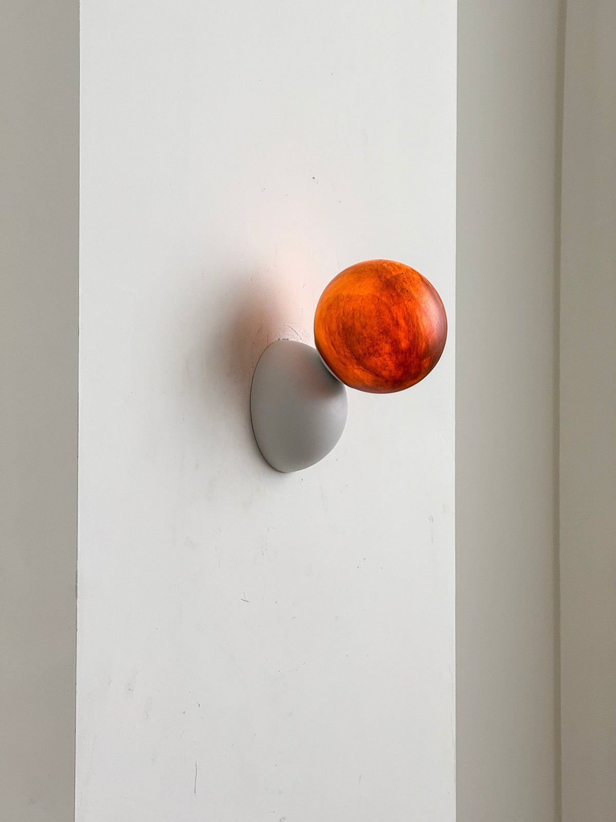 Arca Lampe Murale en Marbre et Métal Style Minimaliste Moderne Eclipse - Neutralighting