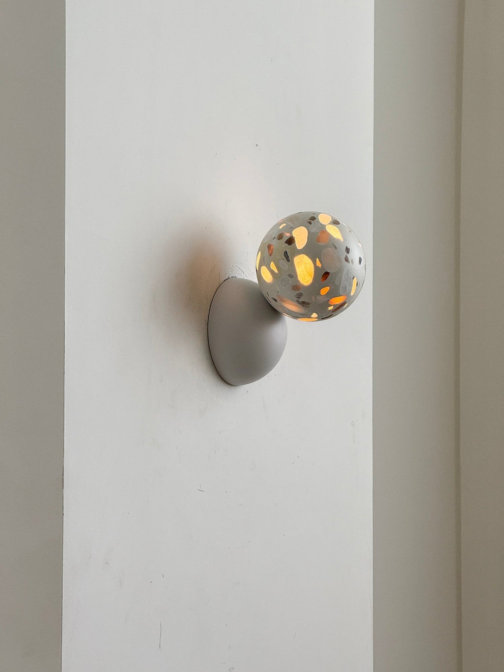 Arca Lampe Murale en Marbre et Métal Style Minimaliste Moderne Eclipse - Neutralighting