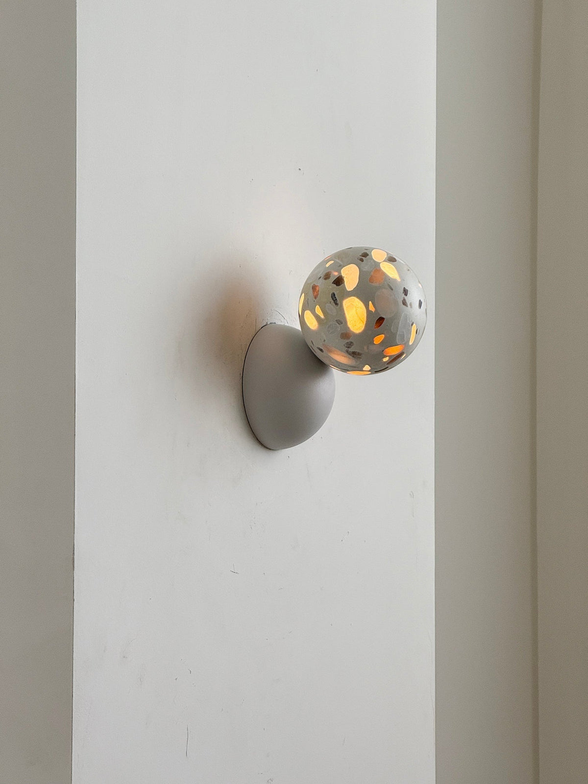 Arca Lampe Murale en Marbre et Métal Style Minimaliste Moderne Eclipse - Neutralighting