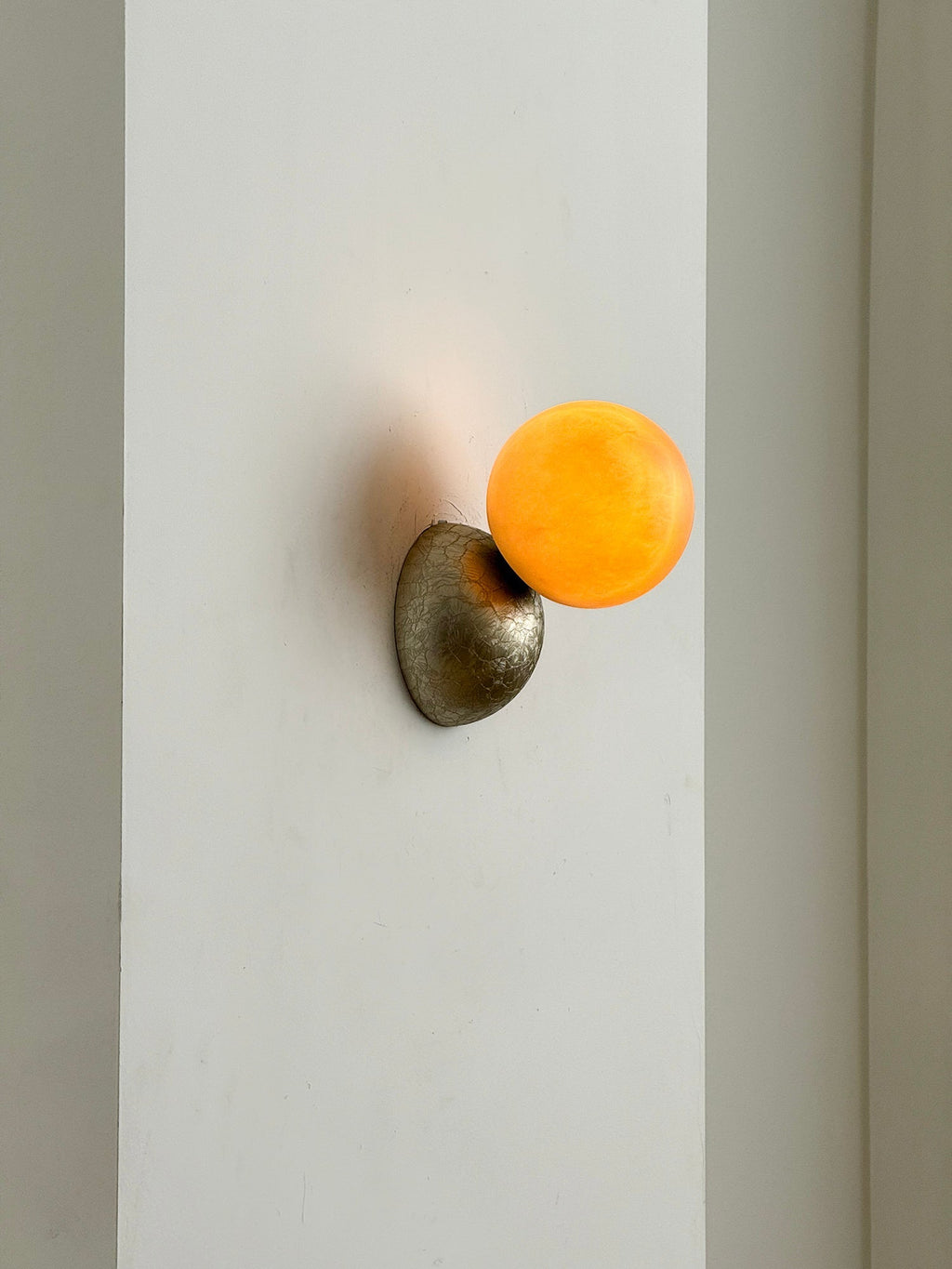 Arca Lampe Murale en Marbre et Métal Style Minimaliste Moderne Eclipse - Neutralighting