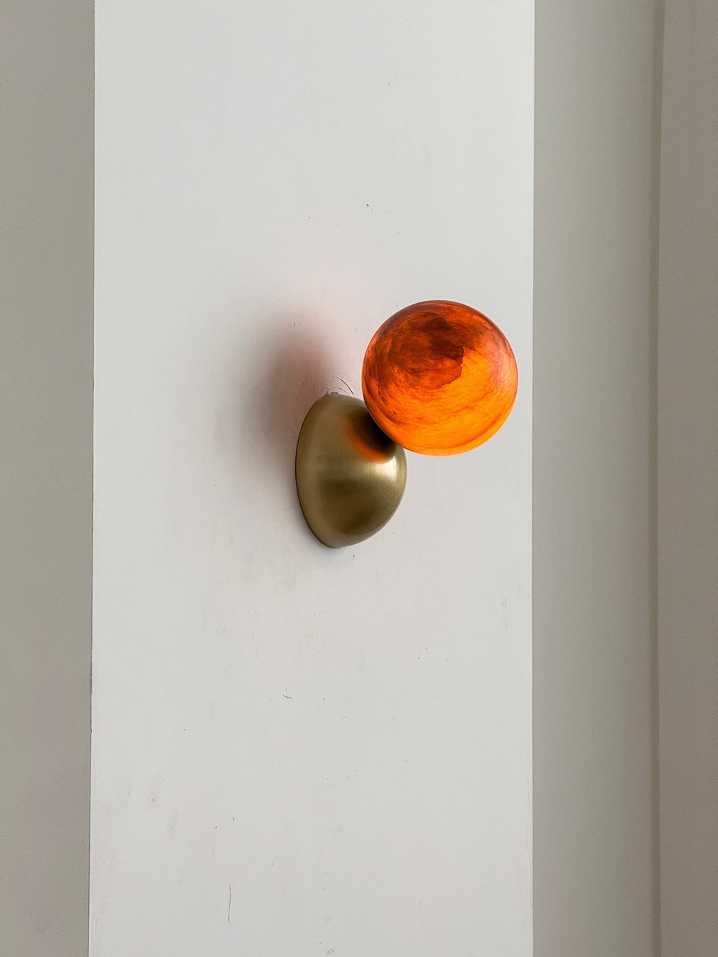 Arca Lampe Murale en Marbre et Métal Style Minimaliste Moderne Eclipse - Neutralighting