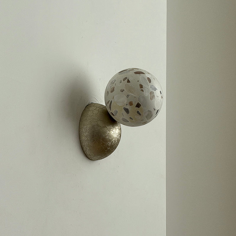 Arca Lampe Murale en Marbre et Métal Style Minimaliste Moderne Eclipse - Neutralighting