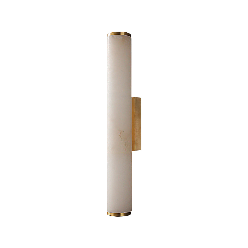 Arcus Lampe Murale Applique Style Élégant Minimaliste Moderne en Laiton et Albâtre - Neutralighting