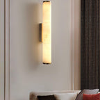 Klyr Applique Murale Cylindrique Verticale en Albâtre - Neutralighting
