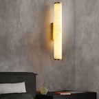 Klyr Applique Murale Cylindrique Verticale en Albâtre - Neutralighting