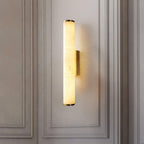 Klyr Applique Murale Cylindrique Verticale en Albâtre - Neutralighting