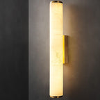 Klyr Applique Murale Cylindrique Verticale en Albâtre - Neutralighting