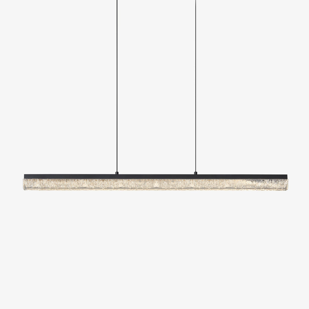 Lustra Pendant Light Black Acrylic Linear - Neutralighting