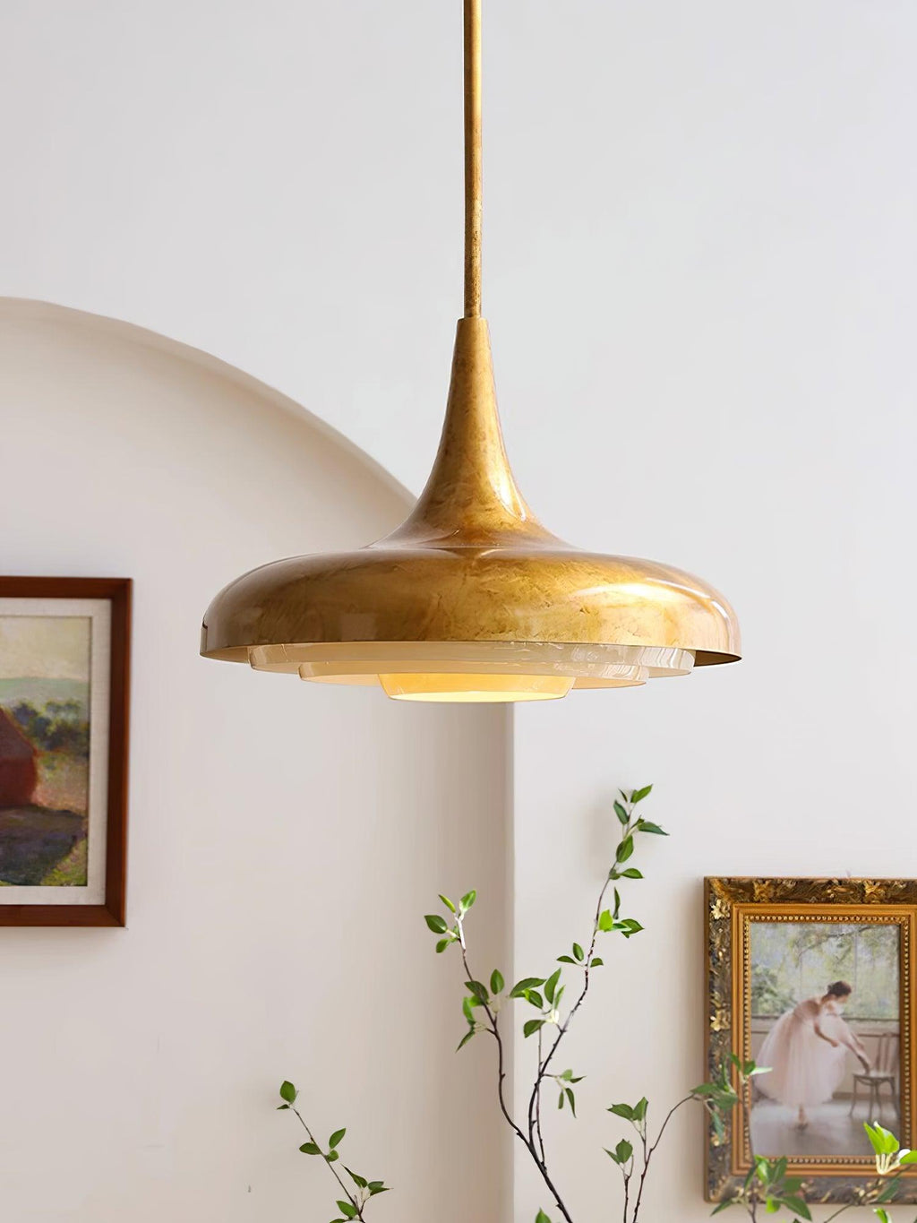 Vioce Suspension en Verre Mid-Century Moderne - Neutralighting